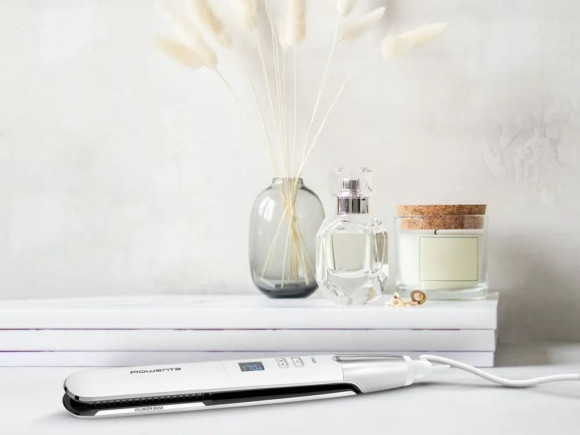 Выпрямитель Rowenta SF4650F0 белый макс.темп.:210С покрытие:керамическое (1830008584)