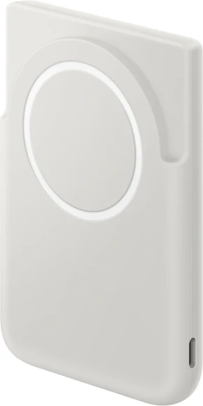 Мобильный аккумулятор Samsung External Battery Magnetic Wireless 5000mAh 3A серый (EB-U2500XJEGRU)