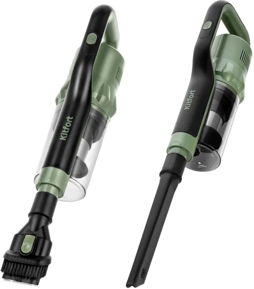 Пылесос ручной Kitfort КТ-5237 450Вт зеленый/черный