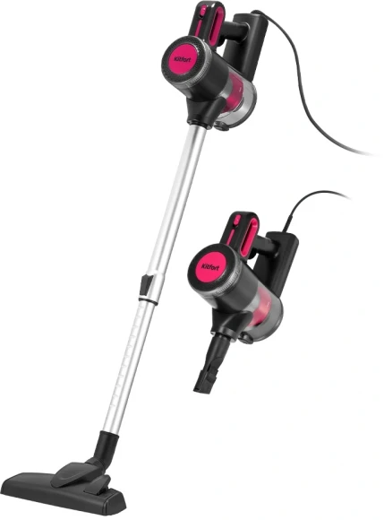 Пылесос Kitfort КТ-5515 600Вт черный/розовый Пылесос Kitfort КТ-5515 600Вт черный/розовый