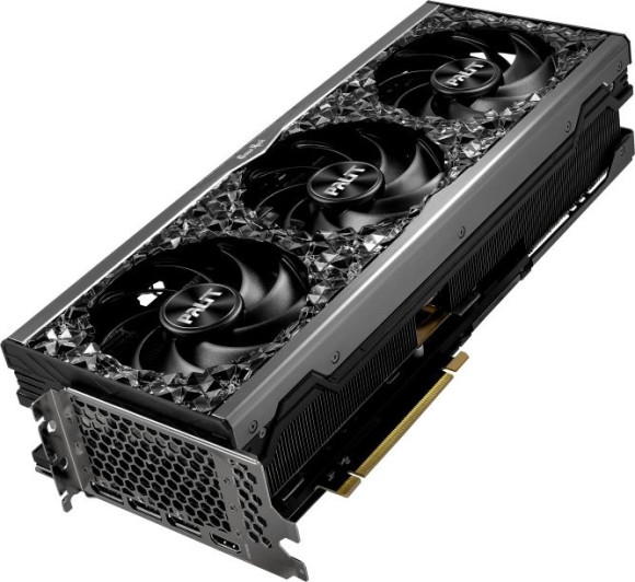 Видеокарта Palit PCI-E 4.0 PA-RTX4090 GAMEROCK NVIDIA GeForce RTX 4090 24Gb 384bit GDDR6X 2235/21000 HDMIx1 DPx3 HDCP Ret