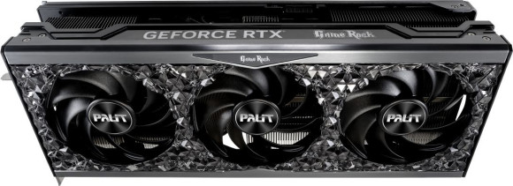 Видеокарта Palit PCI-E 4.0 PA-RTX4090 GAMEROCK NVIDIA GeForce RTX 4090 24Gb 384bit GDDR6X 2235/21000 HDMIx1 DPx3 HDCP Ret