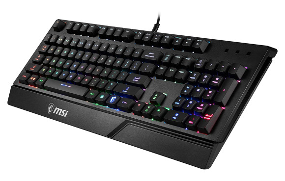 Клавиатура MSI VIGOR GK20 RU черный USB Multimedia for gamer LED (подставка для запястий) Клавиатура MSI VIGOR GK20 RU черный USB Multimedia for gamer LED (подставка для запястий)