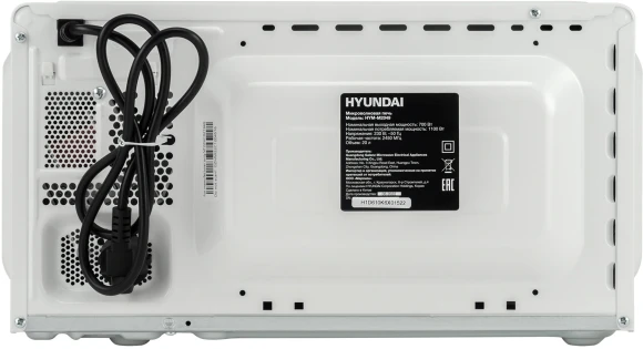 Микроволновая Печь Hyundai HYM-M2049 20л. 700Вт белый/черный
