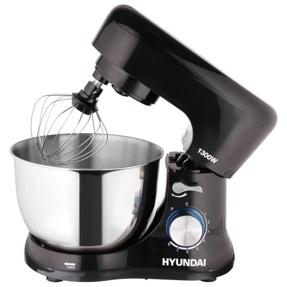 Миксер планетарный Hyundai HYM-S5461 1300Вт черный Миксер планетарный Hyundai HYM-S5461 1300Вт черный