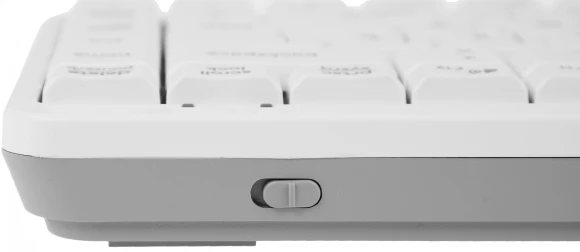 Клавиатура A4Tech Fstyler FBK11 белый/серый USB беспроводная BT/Radio slim (FBK11 WHITE)