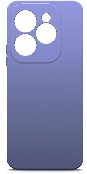 Чехол (клип-кейс) BoraSCO для Infinix Hot 40i/Smart 8/8 Plus/8 Pro Silicone Case лавандовый (72662)
