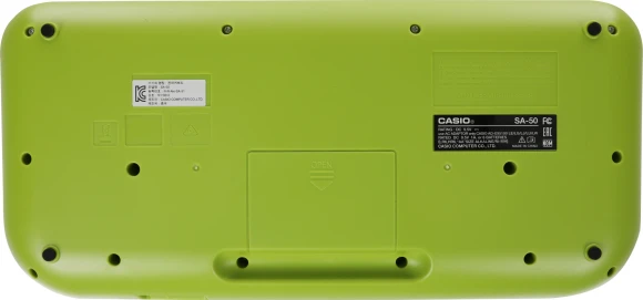 Синтезатор Casio SA-50 32клав. зеленый/белый Синтезатор Casio SA-50 32клав. зеленый/белый