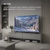 Телевизор LED Hyundai 65" H-LED65BU7012 YaOS Frameless черный 4K Ultra HD 60Hz DVB-T DVB-T2 DVB-C DVB-S DVB-S2 USB WiFi Smart TV