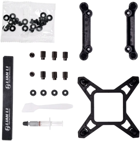 Система водяного охлаждения Lian-Li Galahad II LCD 360 ARGB Soc-AM5/AM4/1200/1700/1851 черный 4-pin 30dB Al+Cu LCD Ret (G89.GA2ALCD36B.00)