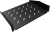 Полка стационарная Lanmaster TWT-CB-SF350-1U/18 1U нагр.:18кг. 19" 350мм черный