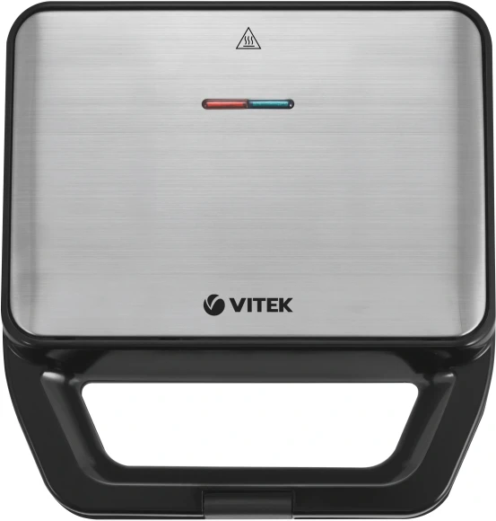 Вафельница Vitek VT-2626 850Вт черный/серебристый