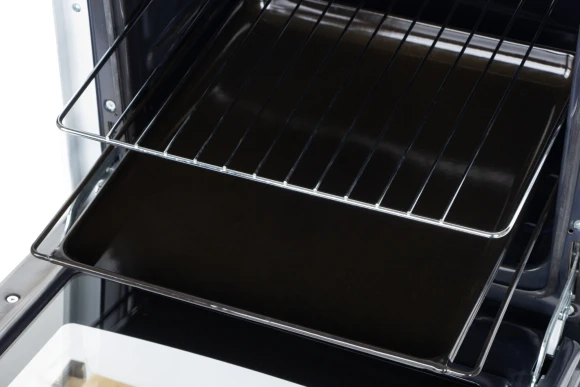 Плита Электрическая Лысьва EF4004MK00 белый/черный стеклокерамика (без крышки)