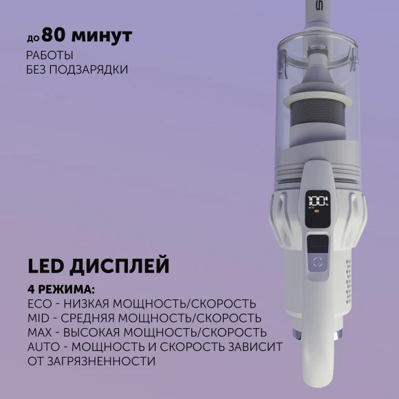 Пылесос Polaris IQ Home PVCS 4070 600Вт белый Пылесос Polaris IQ Home PVCS 4070 600Вт белый