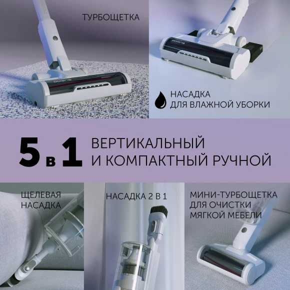 Пылесос Polaris IQ Home PVCS 4070 600Вт белый Пылесос Polaris IQ Home PVCS 4070 600Вт белый