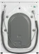 Стиральная машина Beko WSPE6H616W класс: A+++ загр.фронтальная макс.:6.5кг белый инвертор
