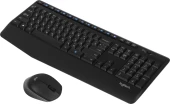 Клавиатура + мышь Logitech MK345 клав:черный мышь:черный USB беспроводная (920-012925)