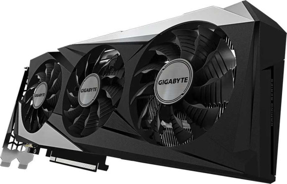 Видеокарта Gigabyte PCI-E 4.0 GV-N3060GAMING OC-12GD 2.0 LHR NVIDIA GeForce RTX 3060 12Gb 192bit GDDR6 1837/15000 HDMIx2 DPx2 HDCP Ret