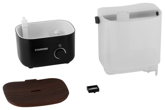 Увлажнитель воздуха Starwind SHC5310B 25Вт (ультразвуковой) черный/венге