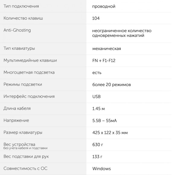 Клавиатура Оклик 935G RAGNAR механическая черный USB Multimedia for gamer LED (подставка для запястий) Клавиатура Оклик 935G RAGNAR механическая черный USB Multimedia for gamer LED (подставка для запястий)