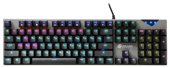 Клавиатура Оклик 935G RAGNAR механическая черный USB Multimedia for gamer LED (подставка для запястий) Клавиатура Оклик 935G RAGNAR механическая черный USB Multimedia for gamer LED (подставка для запястий)