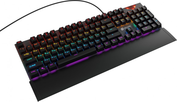 Клавиатура Оклик 935G RAGNAR механическая черный USB Multimedia for gamer LED (подставка для запястий) Клавиатура Оклик 935G RAGNAR механическая черный USB Multimedia for gamer LED (подставка для запястий)