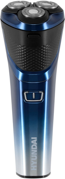Бритва роторная Hyundai H-SH8089 реж.эл.:3 питан.:аккум. голубой/черный Бритва роторная Hyundai H-SH8089 реж.эл.:3 питан.:аккум. голубой/черный