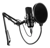 Микрофон проводной Оклик SM-700G 2.5м черный Микрофон проводной Оклик SM-700G 2.5м черный