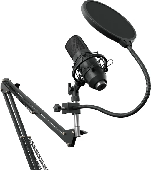 Микрофон проводной Оклик SM-700G 2.5м черный Микрофон проводной Оклик SM-700G 2.5м черный