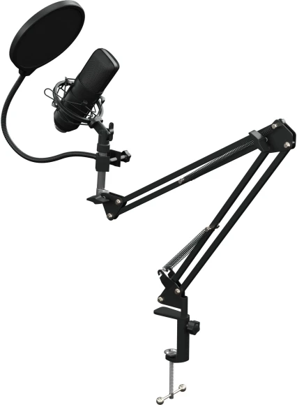 Микрофон проводной Оклик SM-700G 2.5м черный Микрофон проводной Оклик SM-700G 2.5м черный