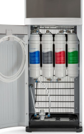 Пурифайер Hotfrost V115 PUF напольный компрессорный белый/серый Пурифайер Hotfrost V115 PUF напольный компрессорный белый/серый