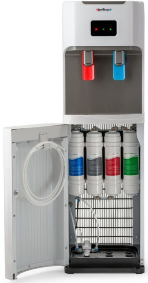 Пурифайер Hotfrost V115 PUF напольный компрессорный белый/серый