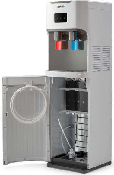 Пурифайер Hotfrost V115 PUF напольный компрессорный белый/серый