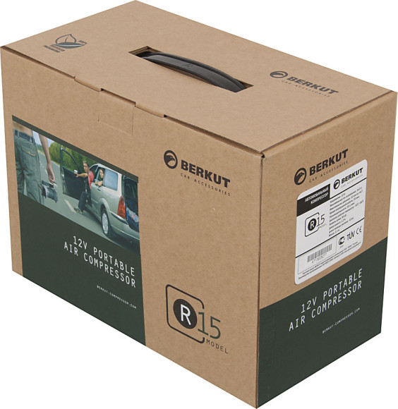 Автомобильный компрессор Berkut R15 40л/мин шланг 1.2м Автомобильный компрессор Berkut R15 40л/мин шланг 1.2м