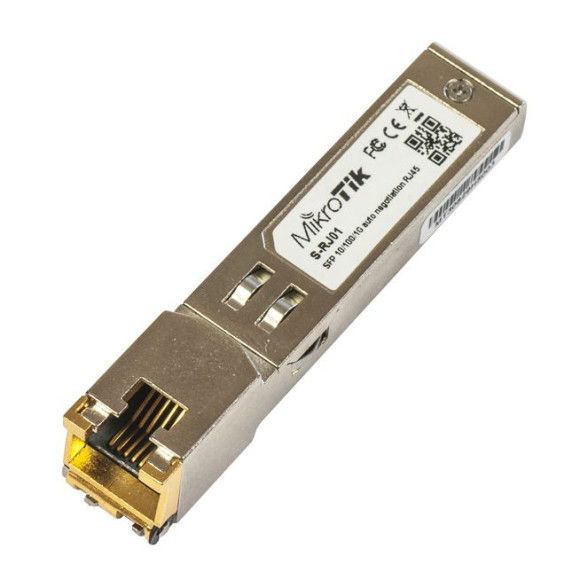 Модуль SFP MikroTik S-RJ01 RJ45 SFP 10/100/1000M copper module