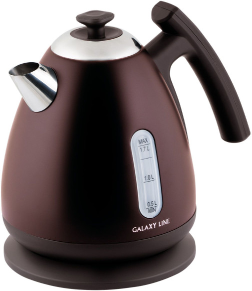 Чайник электрический Galaxy Line GL 0343 1.7л. 2200Вт коричневый корпус: металл/пластик (ГЛ0343ЛШОК) Чайник электрический Galaxy Line GL 0343 1.7л. 2200Вт коричневый корпус: металл/пластик (ГЛ0343ЛШОК)