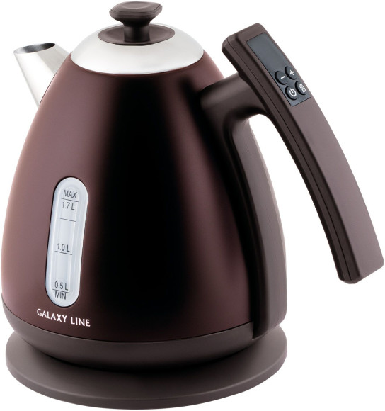 Чайник электрический Galaxy Line GL 0343 1.7л. 2200Вт коричневый корпус: металл/пластик (ГЛ0343ЛШОК) Чайник электрический Galaxy Line GL 0343 1.7л. 2200Вт коричневый корпус: металл/пластик (ГЛ0343ЛШОК)