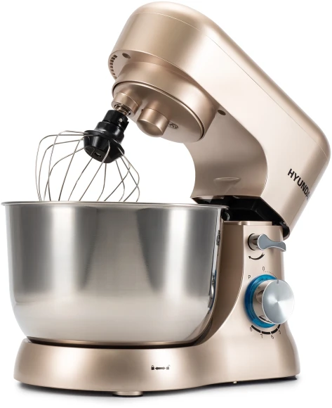 Миксер планетарный Hyundai HYM-S5551 1300Вт бежевый Миксер планетарный Hyundai HYM-S5551 1300Вт бежевый
