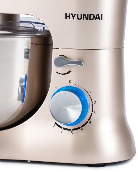 Миксер планетарный Hyundai HYM-S5551 1300Вт бежевый Миксер планетарный Hyundai HYM-S5551 1300Вт бежевый