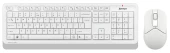 Клавиатура + мышь A4Tech Fstyler FG1012 клав:белый мышь:белый USB беспроводная Multimedia (FG1012 WHITE) Клавиатура + мышь A4Tech Fstyler FG1012 клав:белый мышь:белый USB беспроводная Multimedia (FG1012 WHITE)