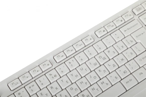 Клавиатура + мышь A4Tech Fstyler FG1012 клав:белый мышь:белый USB беспроводная Multimedia (FG1012 WHITE) Клавиатура + мышь A4Tech Fstyler FG1012 клав:белый мышь:белый USB беспроводная Multimedia (FG1012 WHITE)