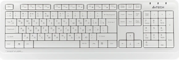 Клавиатура + мышь A4Tech Fstyler FG1012 клав:белый мышь:белый USB беспроводная Multimedia (FG1012 WHITE) Клавиатура + мышь A4Tech Fstyler FG1012 клав:белый мышь:белый USB беспроводная Multimedia (FG1012 WHITE)