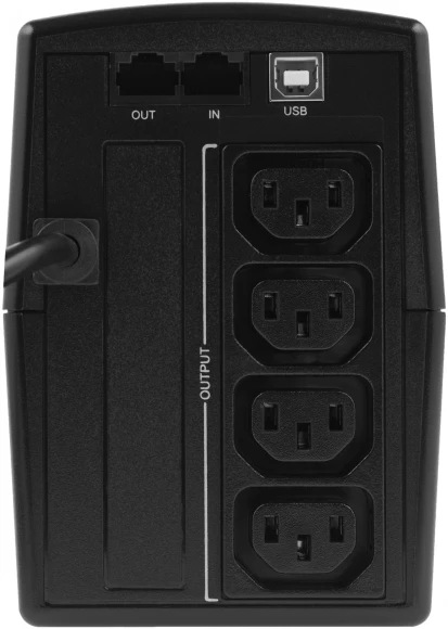 Источник бесперебойного питания Ippon Back Power Pro II 600 360Вт 600ВА черный Источник бесперебойного питания Ippon Back Power Pro II 600 360Вт 600ВА черный