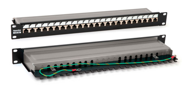 Патч-панель Hyperline PP3-19-24-8P8C-C6-SH-110D 19" 1U 24xRJ45 кат.6 FTP Патч-панель Hyperline PP3-19-24-8P8C-C6-SH-110D 19" 1U 24xRJ45 кат.6 FTP