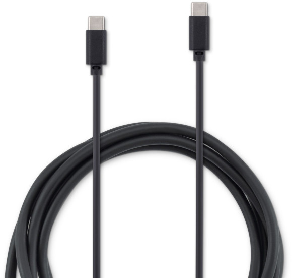 Кабель Buro BU-USB-CC-1.2M-100W USB Type-C (m)-USB Type-C (m) 1.2м черный