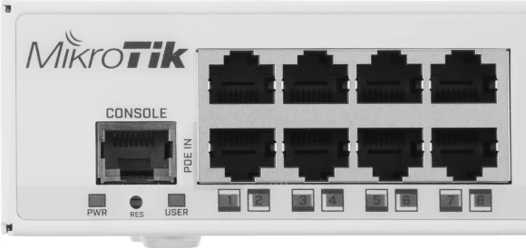 Коммутатор MikroTik CRS326-24G-2S+IN (L2) 24x1Гбит/с 2SFP+ управляемый