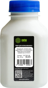 Тонер Cactus CS-TSG1-85 черный флакон 85гр. для принтера Samsung MLT-D119S/MLT-D115S/SCX-4200D3/MLT-D117S Тонер Cactus CS-TSG1-85 черный флакон 85гр. для принтера Samsung MLT-D119S/MLT-D115S/SCX-4200D3/MLT-D117S