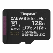 Флеш карта microSDXC 128GB Kingston SDCS3/128GBSP Canvas Select Plus V10 A1 w/o adapter Флеш карта microSDXC 128GB Kingston SDCS3/128GBSP Canvas Select Plus V10 A1 w/o adapter