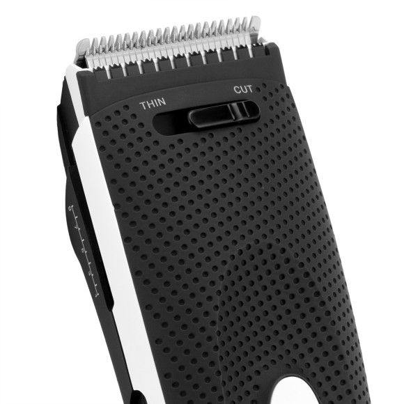 Машинка для стрижки Vitek VT-1355 белый (насадок в компл:2шт)