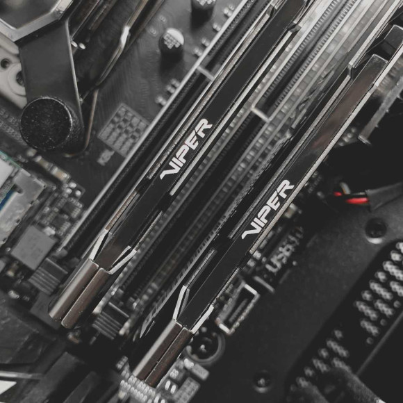 Память DDR4 8Gb 3600MHz Patriot PVS48G360C8 Viper Steel RTL Gaming PC4-28800 CL18 DIMM 288-pin 1.35В с радиатором Ret Память DDR4 8Gb 3600MHz Patriot PVS48G360C8 Viper Steel RTL Gaming PC4-28800 CL18 DIMM 288-pin 1.35В с радиатором Ret